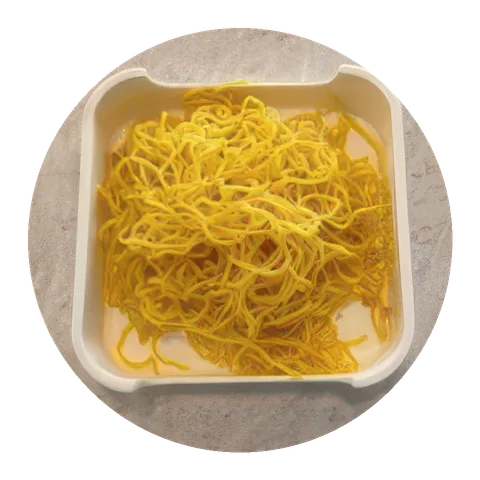 บะหมี่เหลือง จากเมนูสุกี้จัมโบ้